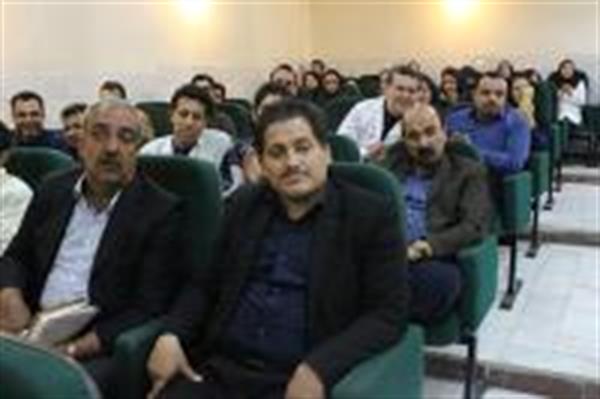 برگزاری مراسم تودیع و معارفه مدیر دفتر پرستاری بیمارستان امام خمینی (ره) کرمانشاه