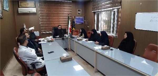 برگزاری جلسه کمیته عفاف و حجاب در مرکز آموزشی درمانی امام خمینی(ره)