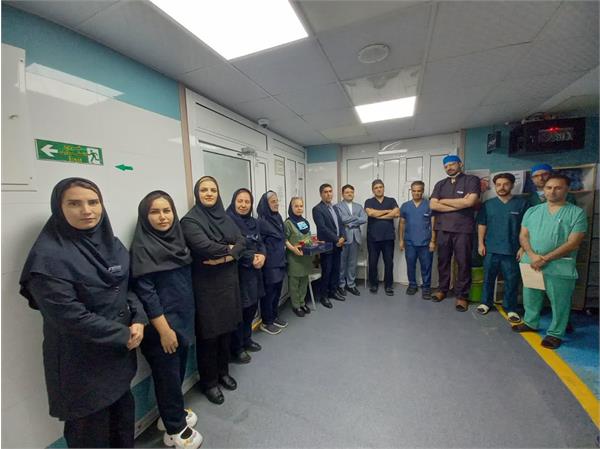 تجلیل از تلاشگران عرصه بیهوشی در مرکز آموزشی درمانی امام خمینی(ره) کرمانشاه؛ قدردانی از فرشتگان آرامش در اتاق عمل
