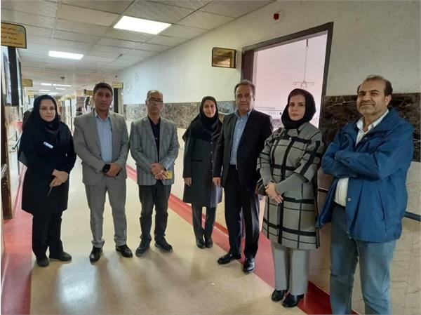 حضور تیم پایش کاشت حلزون وزارت بهداشت در بیمارستان امام خمینی(ره) کرمانشاه