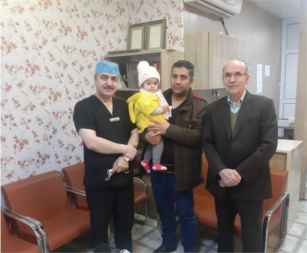 نجات کودک یک ساله از مرگ حتمی در اثر خفگی در بیمارستان امام خمینی(ره) کرمانشاه