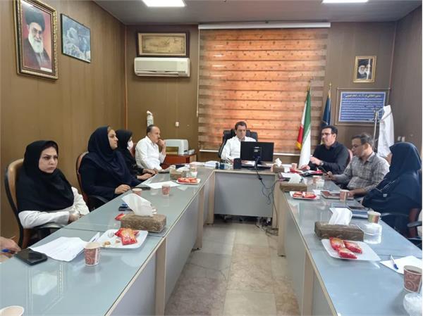 جلسه بررسی مسائل حوزه درمان
