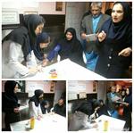 برپایی ایستگاه سلامت در کلینیک مرکز آموزشی درمانی امام خمینی(ره) کرمانشاه