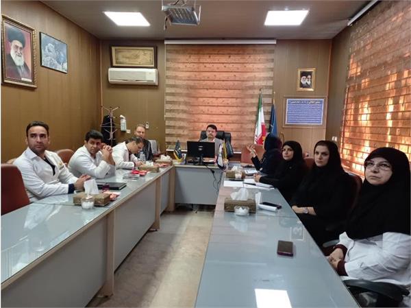 برگزاری جلسه کمیته پیشگیری و کنترل عفونت
