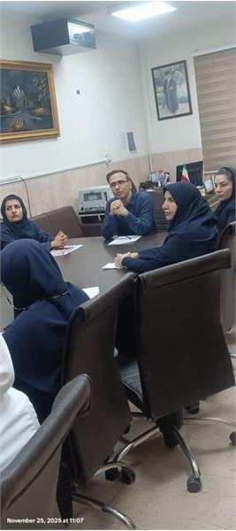 برگزاری نشست هماهنگی دفتر پرستاری با محوریت ارتقای کیفیت خدمات