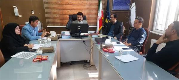 برگزاری جلسه ساماندهی نیروهای خدوم واحد خدمات در بیمارستان امام خمینی(ره) کرمانشاه