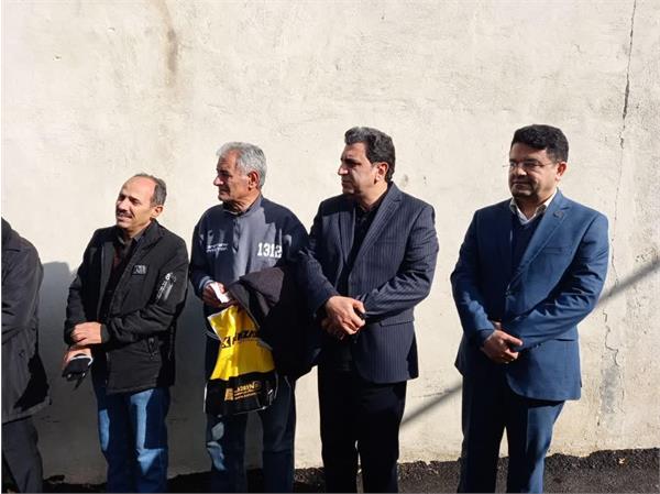 مراسم وداع با همکار فقید مرحوم میلاد مروتی.