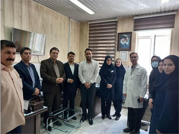 گزارش تصویری | تبریک روز پرستار با حضور رئیس، مدیر و تیم مدیریتی مرکز آموزشی درمانی امام خمینی(ره) کرمانشاه