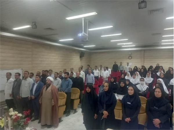 برگزاری نشست تبیینی و تحلیلی ابعاد جنگ تحمیلی ۱۲ روزه رژیم  کودک کش صهیونی علیه جمهوری اسلامی ایران» در مرکز آموزشی درمانی امام خمینی(ره) کرمانشاه