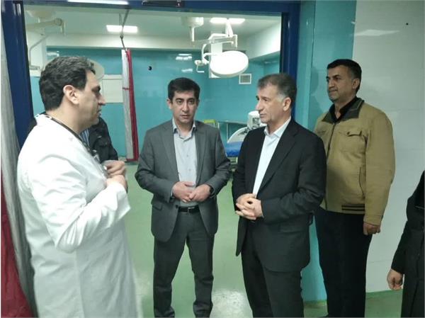 تیم بازرسی ویژه نوروز ۱۴۰۵ از بیمارستان امام خمینی (ره) کرمانشاه بازدید کردند و از نزدیک نحوه خدمات رسانی به بیماران را مورد بررسی قرار دادند.