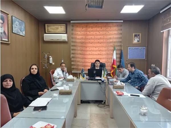 برگزاری جلسه مدیریت و چینش نیروی انسانی در مرکز آموزشی درمانی امام خمینی(ره) کرمانشاه