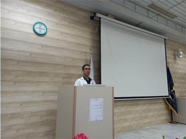 برگزاری دوره آموزشی مدیریت بحران در مرکز آموزشی درمانی امام خمینی(ره) کرمانشاه