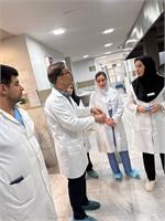 بازدید میدانی مدیر خدمات پرستاری از آشپزخانه مرکز آموزشی درمانی امام خمینی(ره) کرمانشاه