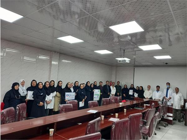 گرامیداشت روز جهانی ایمنی بیمار در مرکز آموزشی درمانی امام خمینی(ره) کرمانشاه