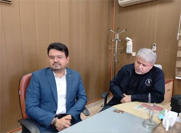 بازدید معاون مدیرکل بحران  استانداری کرمانشاه از مرکز آموزشی درمانی امام خمینی(ره)