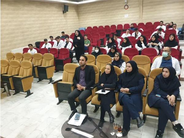 برگزاری دوره آموزشی «تاب‌آوری و معنویت از دیدگاه روان‌شناسی در محیط‌های پرفشار» در بیمارستان امام خمینی(ره) کرمانشاه