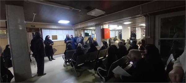 برگزاری برنامه آموزشی و پیشگیرانه به مناسبت هفته استروک در کلینیک مرکز آموزشی درمانی امام خمینی(ره) کرمانشاه