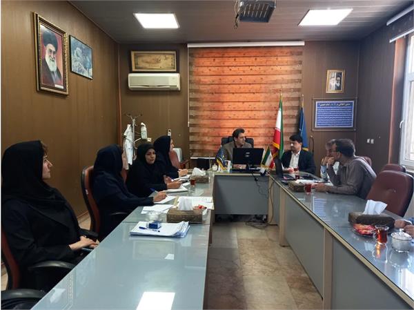 برگزاری جلسه کمیته مدیریت بهره‌برداری خدمات آزمایشگاهی در مرکز آموزشی درمانی امام خمینی(ره) کرمانشاه
