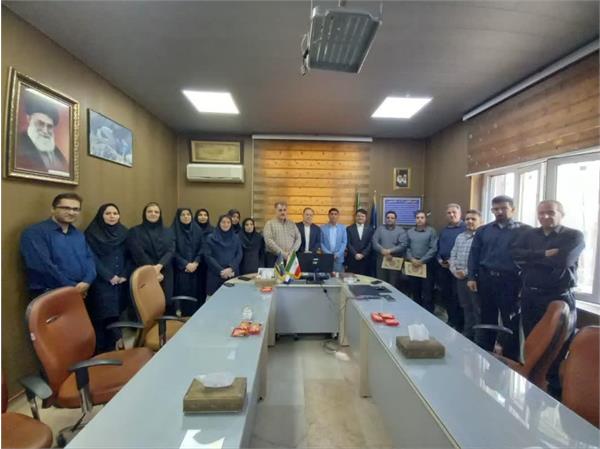 مراسم تکریم  و معارفه مدیر مالی بیمارستان امام خمینی(ره) کرمانشاه برگزار شد