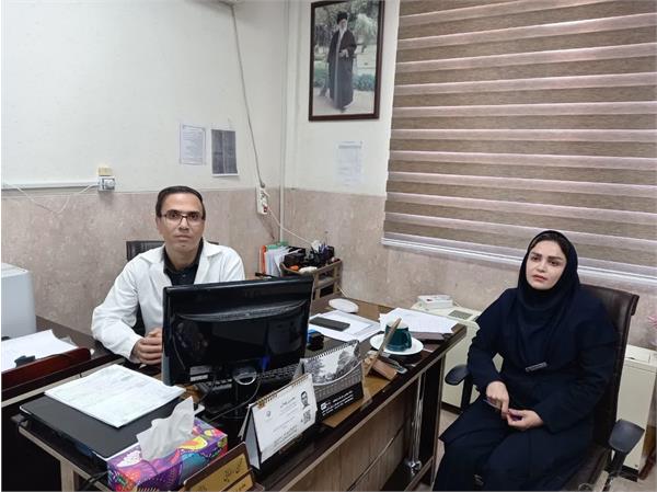 برگزاری جلسه هماهنگی ایام اربعین حسینی در مرکز آموزشی درمانی امام خمینی(ره) کرمانشاه